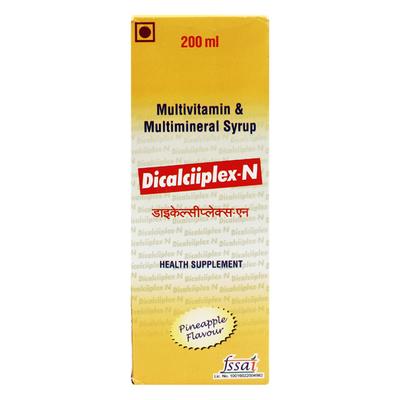DICALCIIPLEX N PINEAPPLE FLAVOUR Syrup 200ml - Supplements-Vam