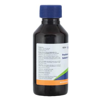 Truuth Povidone Iodine 10% Solution 100 ml - Wound/Burns