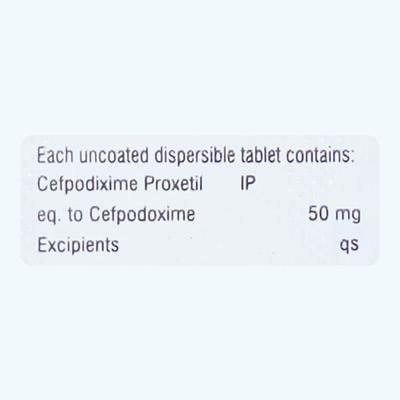 ORIDEX DT 50 Tablet 10's - Bacterial Infections-Cep