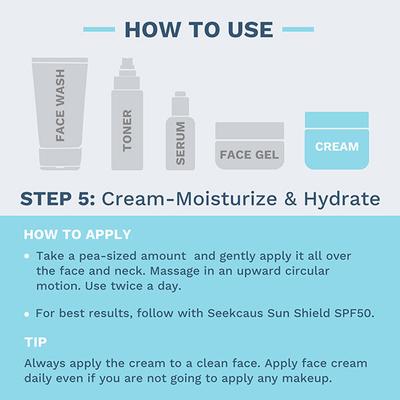 SEEKCAUS Hydra- intense Face Cream 50 gm - Face Moisturizers