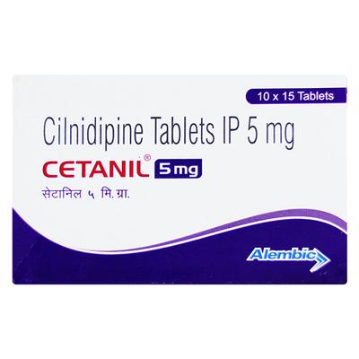 Cetanil 5mg Tablet 15'S - Hypertension-Cal