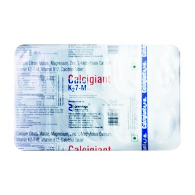 CALCIGIANT K2 7 M NF Tablet 10's - Supplements-Cal