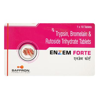 Enzem Forte Tablet 10'S - Pain relief-Ant