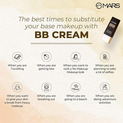 MARS Lightweight BB Cream Foundation - Fair 30 ml - Foundation