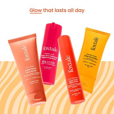 Foxtale Forever Glow Combo - Brighter, Even & Sun-Protected Skin 1's - Facial Kits