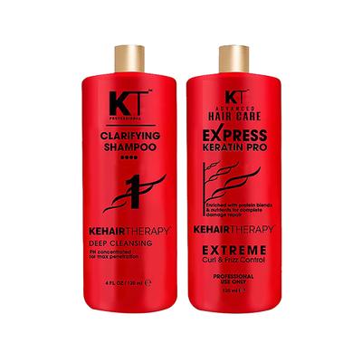 Kt Professional Express Keratin Pro Kit 240ml, 120ml Each 1's - Shampoos