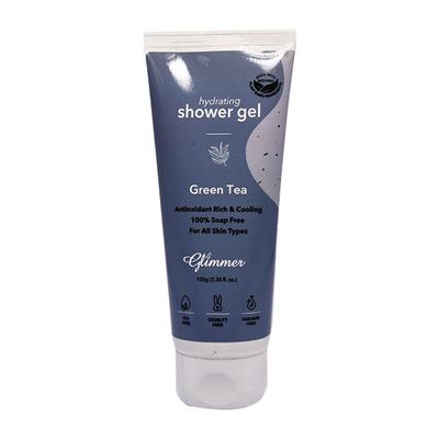 Glimmer Natural Shower Gel Green Tea 100 gm - Shower Gels & Body Wash