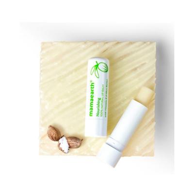 Mamaearth Nourishing 100% Natural Lip Balm with Vitamin E and Shea Butter 4 gm - Lip Balms