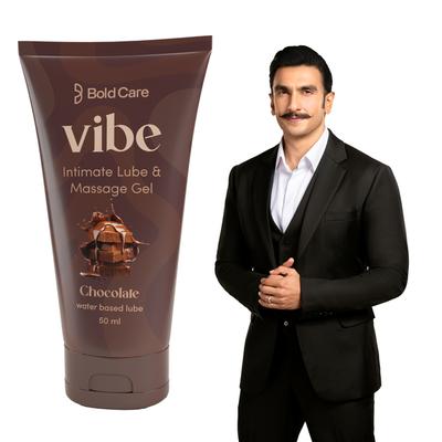 Bold Care Vibe Intimate Lube and Massage Gel - Chocolate 50 ml - Flavoured Lubes