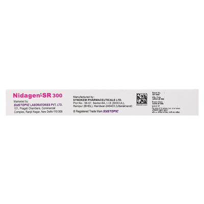 Nidagen SR 300mg Tablet 10'S - Hormonal Therapy-Oes