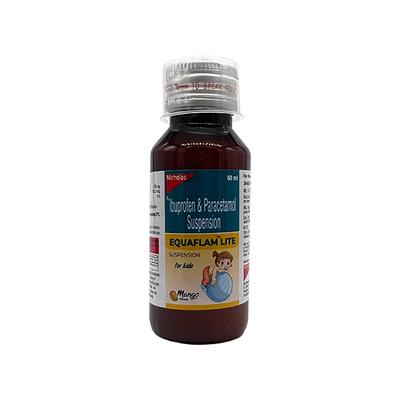 EQUAFLAM LITE MANGO FLAVOUR Suspension 60ml - Pain relief-Nsa