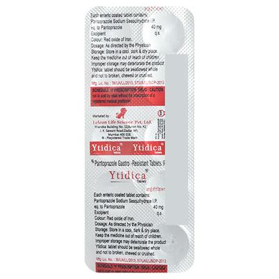 YTIDICA Tablet 10's - Ulcer/Reflux/Flatulence-Aaa