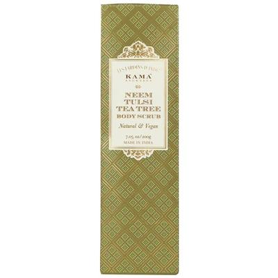 Kama Ayurveda Neem Tulsi Tea Tree Body Scrub 200 gm - Teas