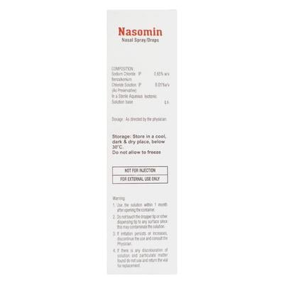 NASOMIN Nasal Drops 15ml - Nasal Congestion-Nas