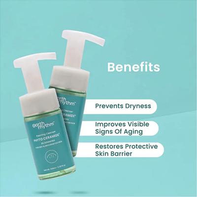 Earth Rhythm Phyto Ceramide Foaming Cleanser 100 gm - Face Washes