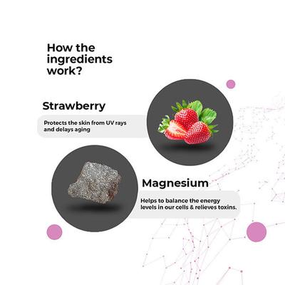 Cosmos by Bewakoof Body Wash with Strawberry & Magnesium 30 ml - Shower Gels & Body Wash