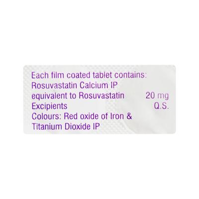ROSULESS 20 Tablet 15's - High Cholesterol-Dys