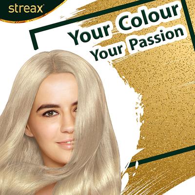 Streax Hair Colour - Rich Platinum (25gm + 25ml) 1's - Crème