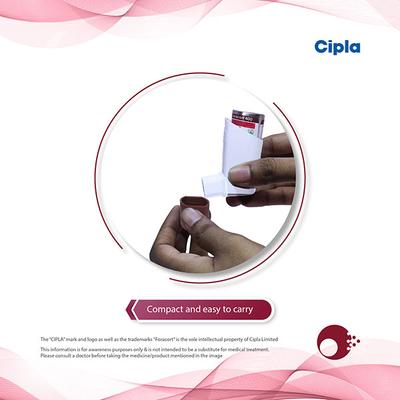 Foracort 400 Inhaler 120Md - Asthma/COPD-Ast