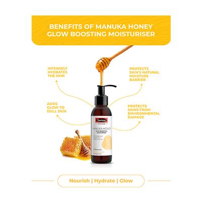 Swisse SC Manuka Honey Glow Boosting Moisturiser 115 gm - Face Creams