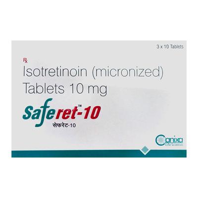 SAFERET 10 Tablet 10's - Acne-Acn