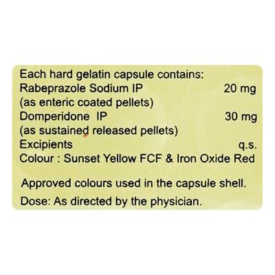 ROBEPA D SR Capsule 10's - Ulcer/Reflux/Flatulence-Aaa