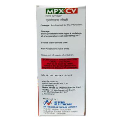 MPX CV Delicious Mango Flavour Dry Syrup 30ml - Bacterial Infections-Pen