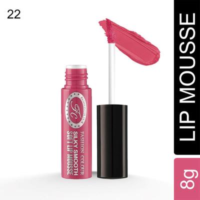 Fashion Colour Soft Lip Mousse, 22 Smoky Rose 8 gm - Lipsticks