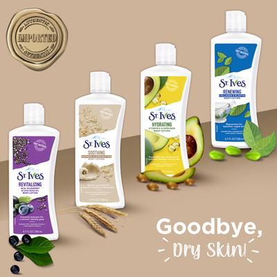 St. Ives Soothing Oatmeal & Shea Butter Body Lotion 200 ml - Lotions & Creams