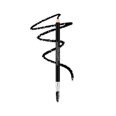 Miss Claire Waterproof Eyebrow Pencil 01 Black (Mascara Brush) 1.4 Gm - Eyebrow Pencils & Enhancers