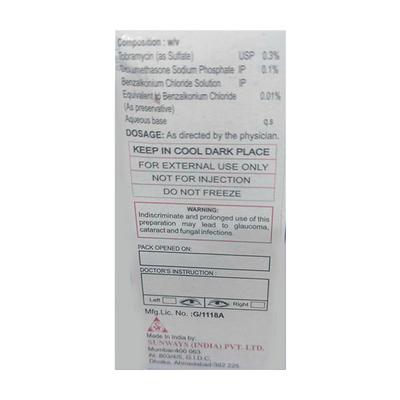 Nebracin DM Ophthalmic Solution 10ml - Eye conditions-Eye