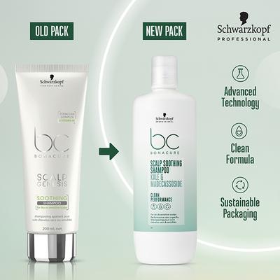 Schwarzkopf Professional Scalp Soothing Shampoo for Dry and Sensitive Scalp 1000 ml - Shampoos