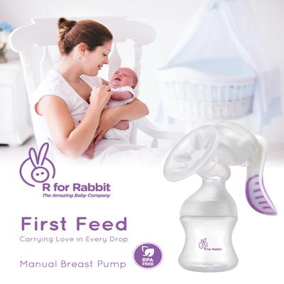R for Rabbit First Feed Breast Pump - Purple 1's - Breast Pump