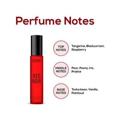 Renee Red Noir Eau De Parfum 15 ml - Women Perfumes (Edt/Edp)