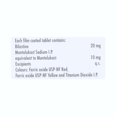 BILAZEST M Tablet 10's - Allergies-Ant