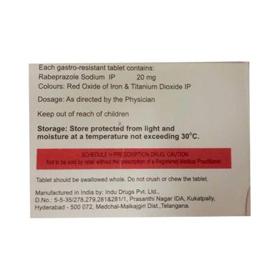 ROLL 20 Tablet 10's - Ulcer/Reflux/Flatulence-Aaa