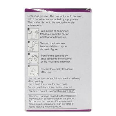 Salbair I Neb 1.25mg Transpule 2.5ml - Asthma/COPD-Ast