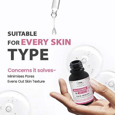 Tnw -The Natural Wash 10% Niacinamide + 1% Zinc Pca Serum, Minimize Pores, Even Skin Tone 30 ml - Face Gels