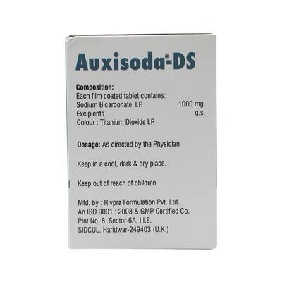 Auxisoda DS Tablet 10'S - Ulcer/Reflux/Flatulence-Aaa