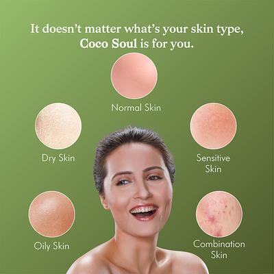 Coco Soul Foot Cream -With Coconut & Ayurveda- Paraben & Sulphate Free 75ml - Foot Creams & Lotions