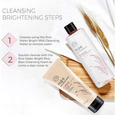 The Face Shop Rice Water Bright Mild Cleansing Water 500 Ml - Face Wash & Cleansers