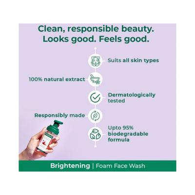 Palmolive Brightening Foam Facewash 100 ml - Face Wash & Cleansers