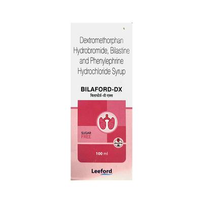 BILAFORD DX SUGAR FREE Syrup 100ml - Cough And Cold-Cou