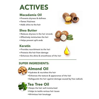 Skivia Macadamia & Shea Butter Conditioner With Almond & Tea Tree Oil -Unisex 100 ml - Conditioners