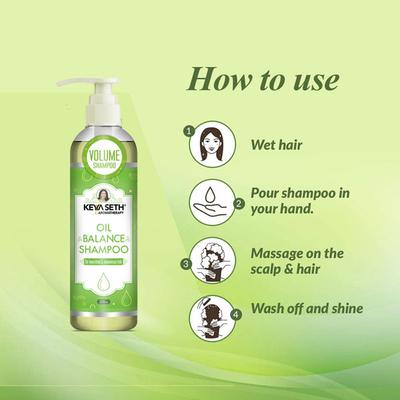Keya Seth Aromatherapy Oil Balance Shampoo 200 ml - Shampoos