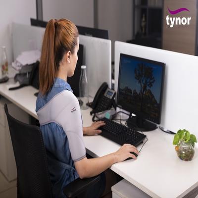 Tynor Cure Shoulder Support (Neoprene) (26 inches - 36 inches) (One Size Fits All) (J 14) - Neck/Shoulder Supports
