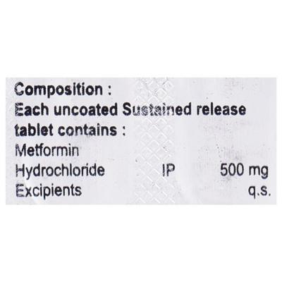 Biciphage 500 SR Tablet 10'S - Diabetes-Ant