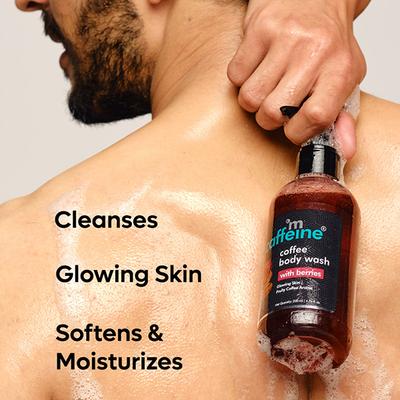 Mcaffeine Coffee Body Wash With Berries 200 ml - Shower Gels & Body Wash