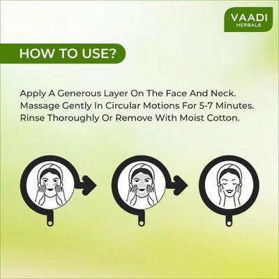 Vaadi Herbals Anti-Pigmentation Massage Cream - Lemongrass 50 gm - Face Creams