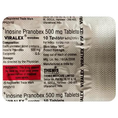 VIRALEX Tablet 10's - Viral infections-Ant